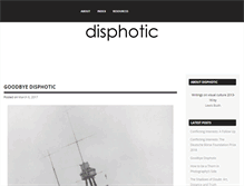 Tablet Screenshot of disphotic.com